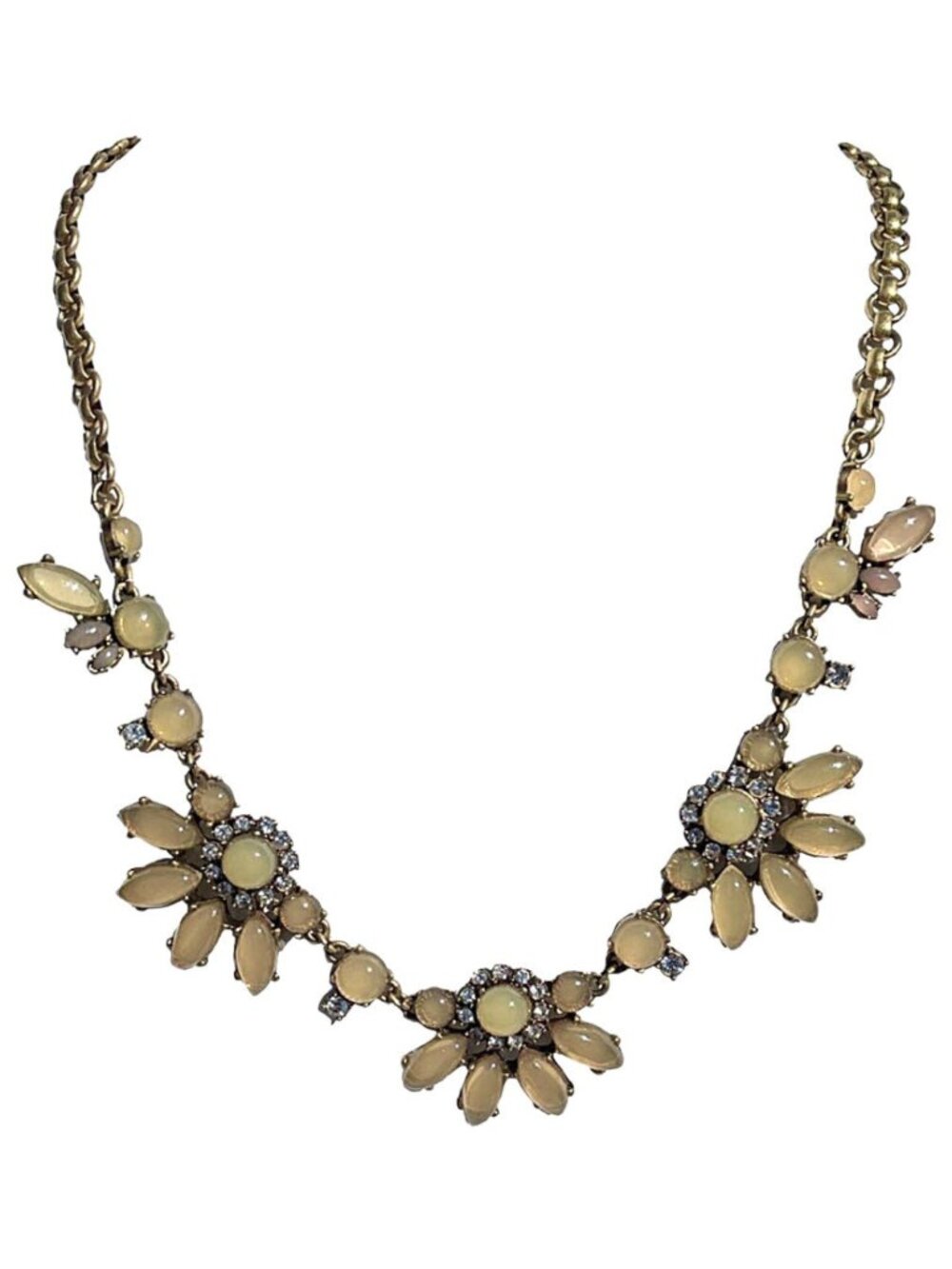J.Crew Crystal Bib Necklace